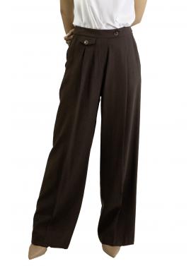 Pantalone in viscosa con taschino Options 